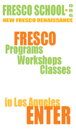 Fresco Painting School in Los Angeles - fresco workshops, fresco classes, fresco programs
