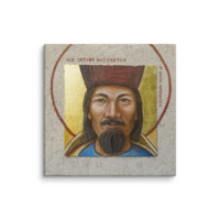 St Jacob Netsvetov of PM 12x12 giclee of buon fresco icon by ilia anossov