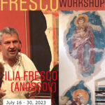 Fresco Scgraffito Workshop in Peruga Italy July 16-30 2023 with iLia Fresco